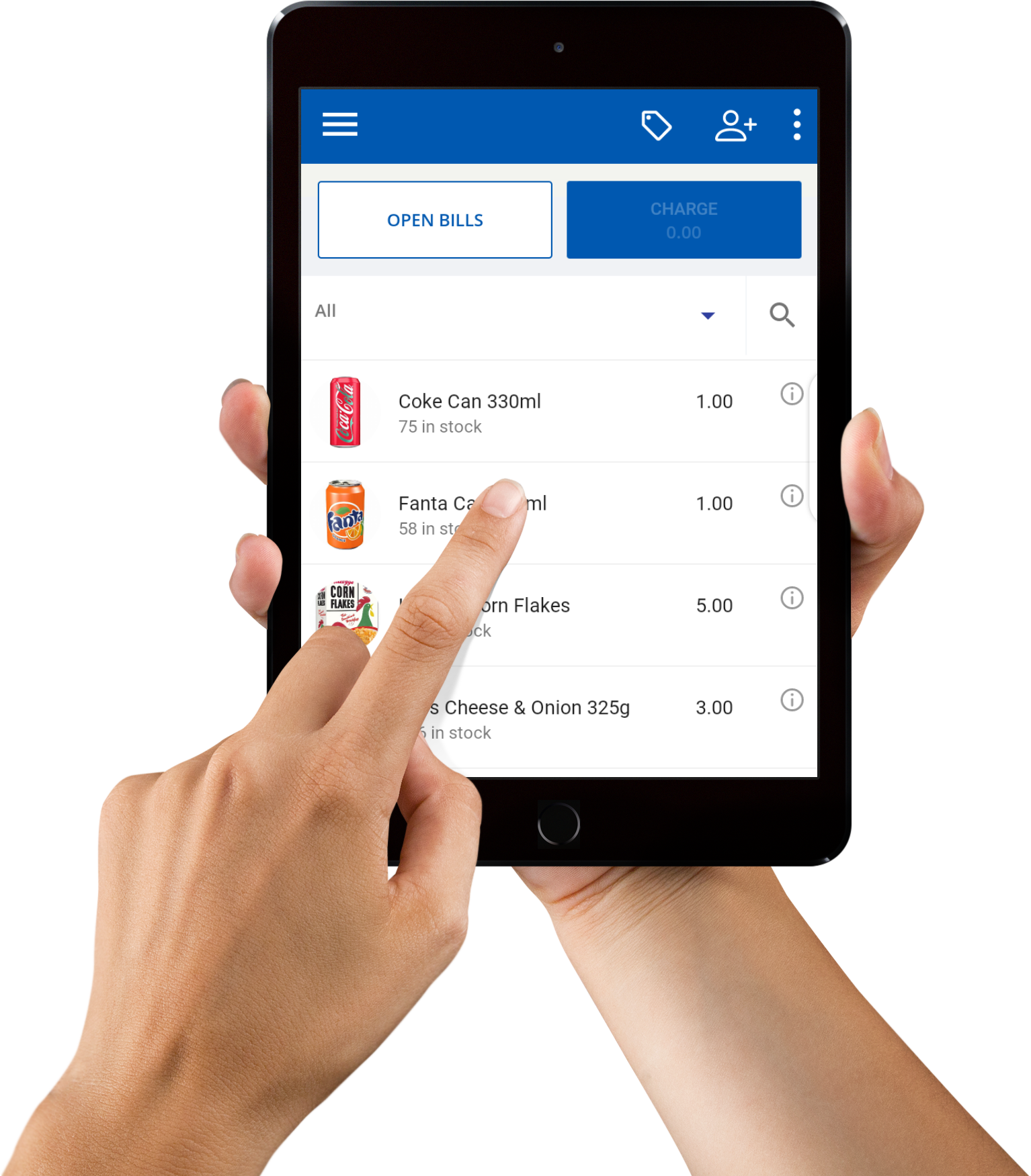 Sell From A Smart Phone Or Tablet - Point Of Sale System